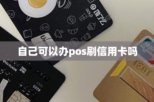 自己可以办pos刷信用卡吗