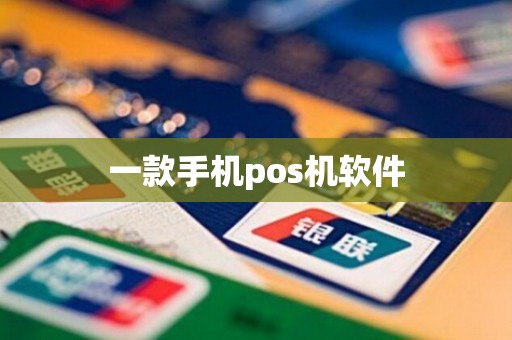 一款手机pos机软件