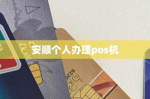 安顺个人办理pos机
