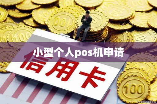 小型个人pos机申请