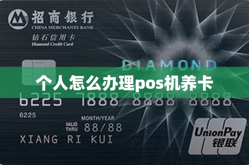 个人怎么办理pos机养卡