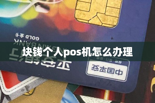 块钱个人pos机怎么办理
