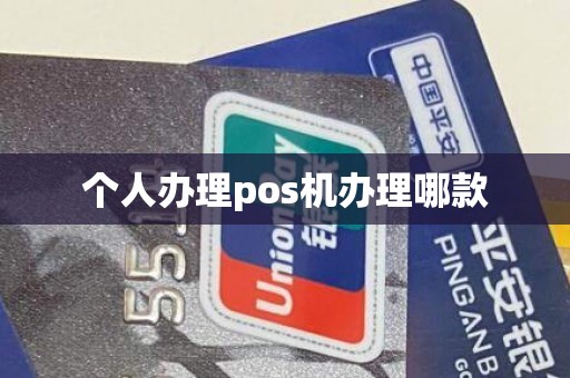 个人办理pos机办理哪款
