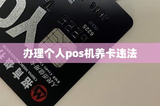 办理个人pos机养卡违法