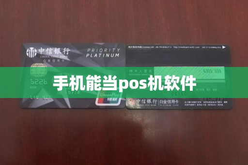 手机能当pos机软件
