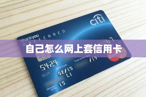 自己怎么网上套信用卡