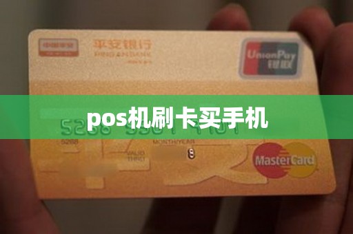 pos机刷卡买手机