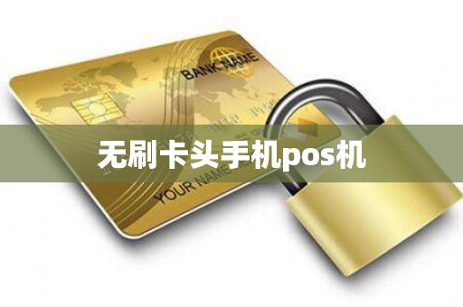 无刷卡头手机pos机