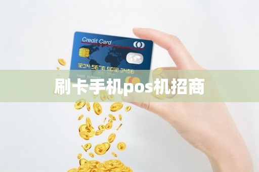 刷卡手机pos机招商