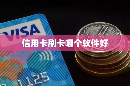 信用卡刷卡哪个软件好