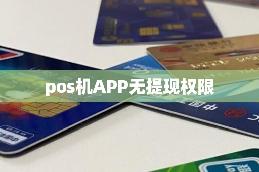 pos机APP无提现权限