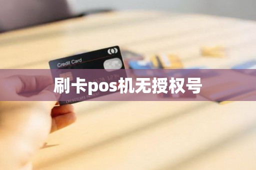 刷卡pos机无授权号