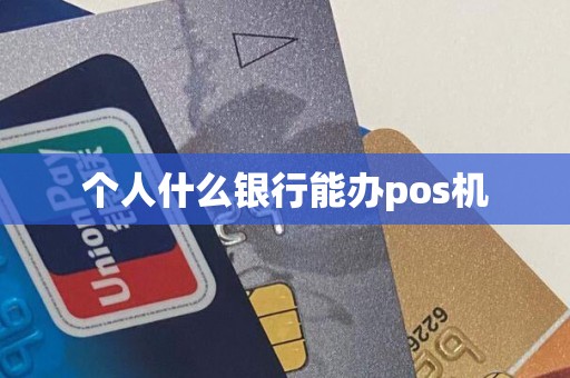 个人什么银行能办pos机