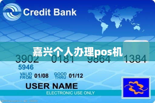 嘉兴个人办理pos机