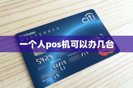 一个人pos机可以办几台
