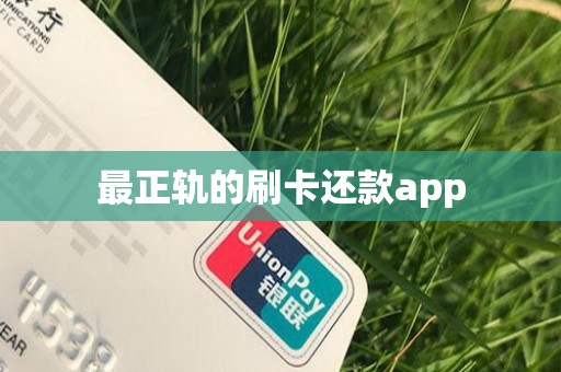 最正轨的刷卡还款app