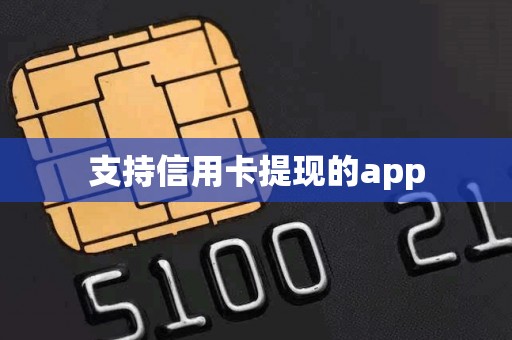 支持信用卡提现的app